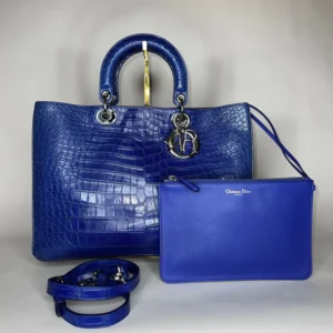 Christian Dior Diorissimo City Shopper ( Croco )